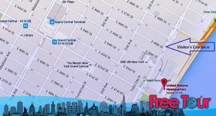 Visitas al edificio de las Naciones Unidas en Nueva York Visitas al edificio de las Naciones Unidas en Nueva York